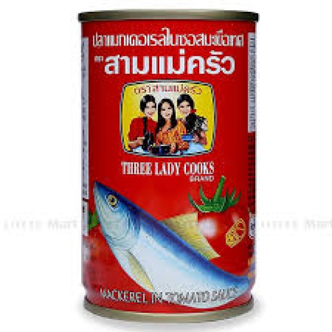 Cá hộp 3 cô gái