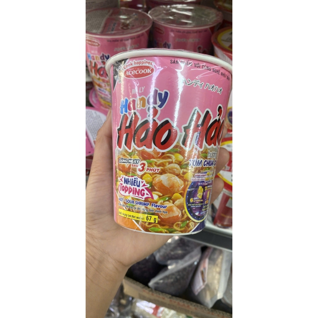 Mì ly hảo hảo 24 hộp XT