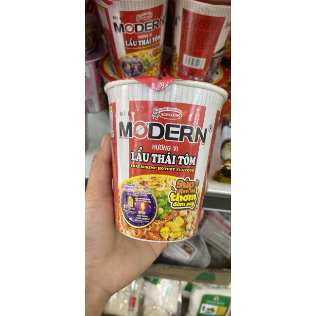 Mì ly lẩu thái tôm 24 hộp XT