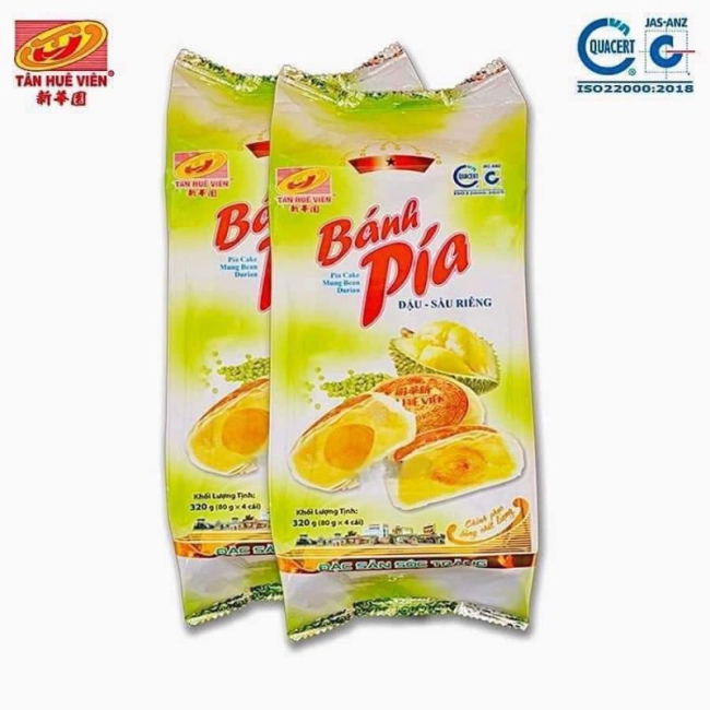 Bánh pía đậu sầu riêng 320g