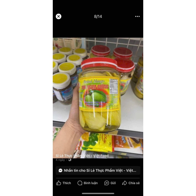 Xoài ngâm đường