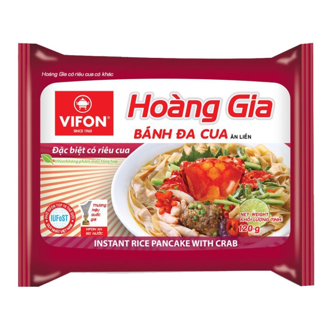 Bánh đa cua hoàng gia